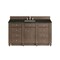 James Martin Vanities Bristol 60" Single Vanity Whitewashed Walnut, w/ 3 CM Phantome Eclos Top 157-V60S-WW-3PHT - alternate 1