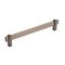 Amerock Mulino 7-9/16 in 192 mm Center-to-Center Black Brushed Nickel/Black Nickel Cabinet Pull BP36725BBNBN - alternate 1