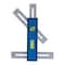 Kreg Multi-Mark 1.25 in. L X 5 in. W Rule and Gauge 6 in. Blue 1 pc KMA2900 - alternate 2