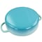 Crock-Pot Crock Pot Artisan 5 Quart Enameled Cast Iron Braiser Pan with Lid in Gradient Aqua Blue 125298.02R - alternate 6