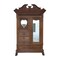 Homeroots 53in Brown Reclaimed Wood Carved Scrollwork Accent Cabinet With Two Doors And Four Drawers 554619 - alternate 1