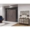 Vdomdoors Front Exterior Prehung Aluminum Double Doors Ronex1277 Brown 2 Sidelights and Top Transom Mirrored RONEX1277DEXD-BRW-W12+72+12xH96+14-LH-O - alternate 3
