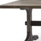 Homeroots 40" Brown Solid Wood Trestle Base Dining Table 380459 - alternate 10