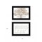 Homeroots Set Of Two Love or In the Moment 1 Black Framed Print Wall Art, 2PK 407929 - alternate 3