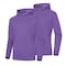 Protectx Sun Protection Hoodie, Polyester, Purple, S, 2 PK HD-APL130-PR-02-S - alternate 1