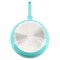 Martha Stewart Everyday Rexford 12 Inch Ceramic Nonstick Aluminum Frying Pan in Teal 141012.01 - alternate 5