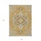 Homeroots 5' X 8' Gold Beige And Blue Oriental Washable Indoor Outdoor Area Rug 600157 - alternate 7