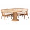 Bali & Pari Aara 3-Piece Natural Rattan Dining Nook Set 261-14186-14187-14154-ZORO - alternate 10