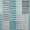 Homeroots 5' X 8' Teal Blue Aqua And Gray Striped Washable Indoor Outdoor Area Rug 581714 - alternate 9