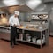 Amgood 30 in. x 72 in. Stainless Steel Work Table with Built-in Left Prep Sink and Faucet AMG WTWTPS-3072-L-F-Z - alternate 9