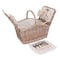 Picnic Time Family Of Brands Piccadilly Picnic Basket, Natural Canvas 202-19-187-000-0 - alternate 1