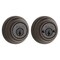 Kwikset Deadbolt, 1 Grade, Keyed Alike Key, Steel, Venetian Bronze, 238 x 234 in Backset, KW1, K4 Keyway 985 11P SMT CP - alternate 3