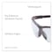 Uvex Safety Glasses, Anti-Fog & Anti-Scratch, Clear Lens, Black Frame, Half-Frame S3200HS - alternate 7