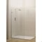 Fab Glass And Mirror Frameless Fixed Shower Screen 3/8in Tempered Glass Panel with Smart Guard Coating, Stain-Res MSD1-30-60CH - alternate 7