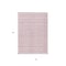 Homeroots 3' X 5' Pink And Ivory Geometric Washable Indoor Outdoor Area Rug 613795 - alternate 9