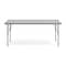Flash Furniture Wren 60 in x 24 in Adjustable Height Activity Table, Thermal Laminate Top, Short Legs, Gray XU-A2460-REC-GRY-T-P-GG - alternate 7