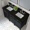 James Martin Vanities Brittany 60" Double Vanity, Black Onyx, w/ 3 CM Phantome Eclos Top 650-V60D-BKO-3PHT - alternate 4