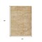 Homeroots 10' X 14' Linen And Wheat Aztec Washable Indoor Outdoor Area Rug 615553 - alternate 8