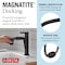 Delta Nicoli Single Handle Pull-Down Bathroom Faucet, Matte Black 15849LF-BLPD - alternate 7