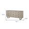 Homeroots 70in Light Brown Solid Wood Nine Drawer Sideboard 380211 - alternate 7