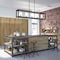 Jonathan Y Anna 38.5" Linear 5-light Metal/Glass LED Pendant, Oil Rubbed Bronze JYL7414A - alternate 12