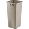 Rubbermaid Commercial Untouchable Square Container, 23 gal Capacity, Square, Durable, Crack Resistant, 32.9in Height, 3PK 356988BG - alternate 2