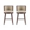 Manhattan Comfort Evalyn Barstool in Natural - Set of 2 2-BS024-NA - alternate 9