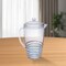 Homeroots 2.5 Quart Clear and Blue Swirl Acrylic Pitcher 523320 - alternate 8