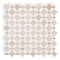 Andova Tiles Martha Galley Beige Floral Marble Look Polished Natural Stone Wall & Floor Mosaic Tile ANDMART467 - alternate 5