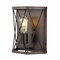 Jonathan Y Liam 8.25" 1-Light Rustic Farmhouse Iron LED Sconce, Wood Finished/Oil Rubbed Bronze JYL1309A - alternate 1