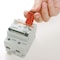 Brady Breaker Lockout Pin Out Wide, PK6 90851 - alternate 1