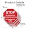 Signmission Stop Bio Secure Area Controlled Acc, 6 inch X 6 inch, Vinyl Decal, 5PK OC-D-5PACK-6-247 - alternate 3