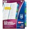 Avery Dividers, Toc, Dblclm, 24Tab 24PK AVE11321 - alternate 1