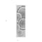 Homeroots 8' Runner Gray and Black Faux Bois Washable Non Skid Indoor Outdoor Runner Rug 564411 - alternate 9