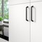 Richelieu 6 5/16 in (160 mm) Center-to-Center Matte Black Contemporary Cabinet Pull BP7348160900 - alternate 8