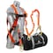Malta Dynamics WARTHOG PASS THRU SAFETY HARNESS FALL PROTECTION KIT WITH 6ft DOUBLE LEG STRETCH LANYARD C5117-B2000 - alternate 1