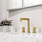 Vigo Sterling Two Handle Three-Hole Widespread Bathroom Faucet in Matte Brushed Gold VG01304MG - alternate 7