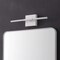 Jonathan Y McKenna 16.25" Modern Minimalist Dimmable Integrated LED Metal Wall Sconce, White JYL7039G - alternate 13