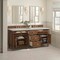 James Martin Vanities Lorelai 72" Double Vanity, Mid-Century Walnut, w/ 3 CM Siberian Silestone Top 424-V72-WLT-3SFR - alternate 8