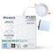 Bulbrite 3" Canless 2700K, 50w Equivalent, New Construction Integrated LED Recessed Light Kit Metal JBOX, 2PK 861672 - alternate 5