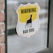 Signmission Beware Of Dog Shield Sign Warning Bad Do, 4 inch X 4 inch, Vinyl Decal, 2PK SHI-D-2PACK-4-361 - alternate 5