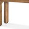 Homeroots 60" Brown Solid Wood Console Table 605658 - alternate 4