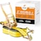 Xpose Safety Ratchet Straps Heavy Duty, 2 In x 27 FT Tie Down Straps Ratchet Operated with Double J Hooks RTD227-DJH-1-X - alternate 1