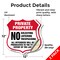 Signmission Private Property Shield Sign No Soliciti, 12 inch X 12 inch, Vinyl Decal, 2PK SHI-D-2PACK-12-451 - alternate 5