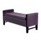 Homeroots 50" Plum and Black Upholstered Velvet Bench with Flip top 530657 - alternate 9