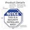 Signmission Notice This Is a Security Patrolled, 10 inch X 10 inch, Plastic Sign, 2PK OC-P-2PACK-10-188 - alternate 7