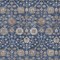 Homeroots 3' X 5' Navy Blue Brown And Beige Floral Washable Indoor Outdoor Area Rug 605431 - alternate 9