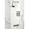 Kingston Brass Single-Handle Pressure Balanced Tub and Shower Faucet, Brushed Nickel KB5898AL - alternate 5