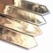 Apollo Tile Piquet 2 in. x 10 in. Glossy Gold Ceramic Picket Wall and Floor Tile 5.38 sq. ft./case, 44PK APLALF88GOLD - alternate 9