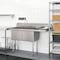 Koolmore 57 in. 18-Gauge 2-Compartment Sink with 18 in. Right Drainboard, Bowl Dimensions 18''x18''x14'' KM-SB181814-18R3 - alternate 8